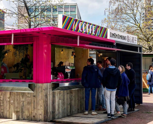 Buitelaar Metaal - Street food container - verkooppunt - koffiecorner - Baristocrats