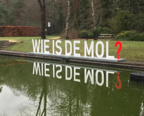 Buitelaar Metaal - XXL letters Wie is de Mol? - AVROTROS