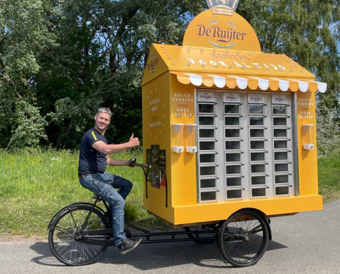 Buitelaar Metaal - Snack bike - wall vending machines - snackmuur - bakfiets - Natwerk